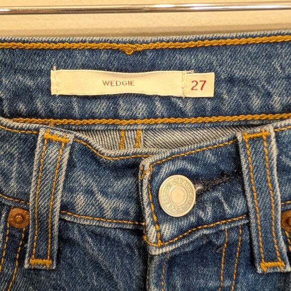 Levi's Wedgie Jeans Classic Retro Easy Vintage Timeless Style - Size 27 - Picture 6 of 12